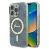 Guess GUHMP16LH4STB iPhone 16 Pro 6.3 niebieski/blue hardcase IML 4G MagSafe